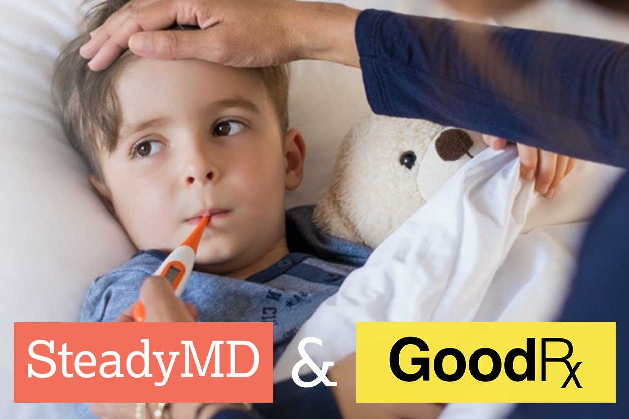 GoodRx and SteadyMD Telehealth Launch New Pediatric Service with Online Doctors and Deep Rx Discounts