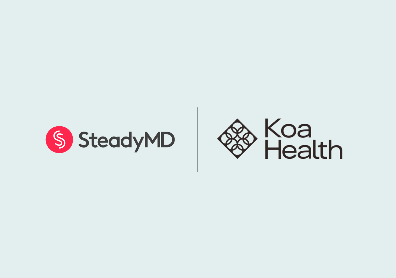 Koa Health and SteadyMD partner to power a comprehensive approach to mental health care across the continuum